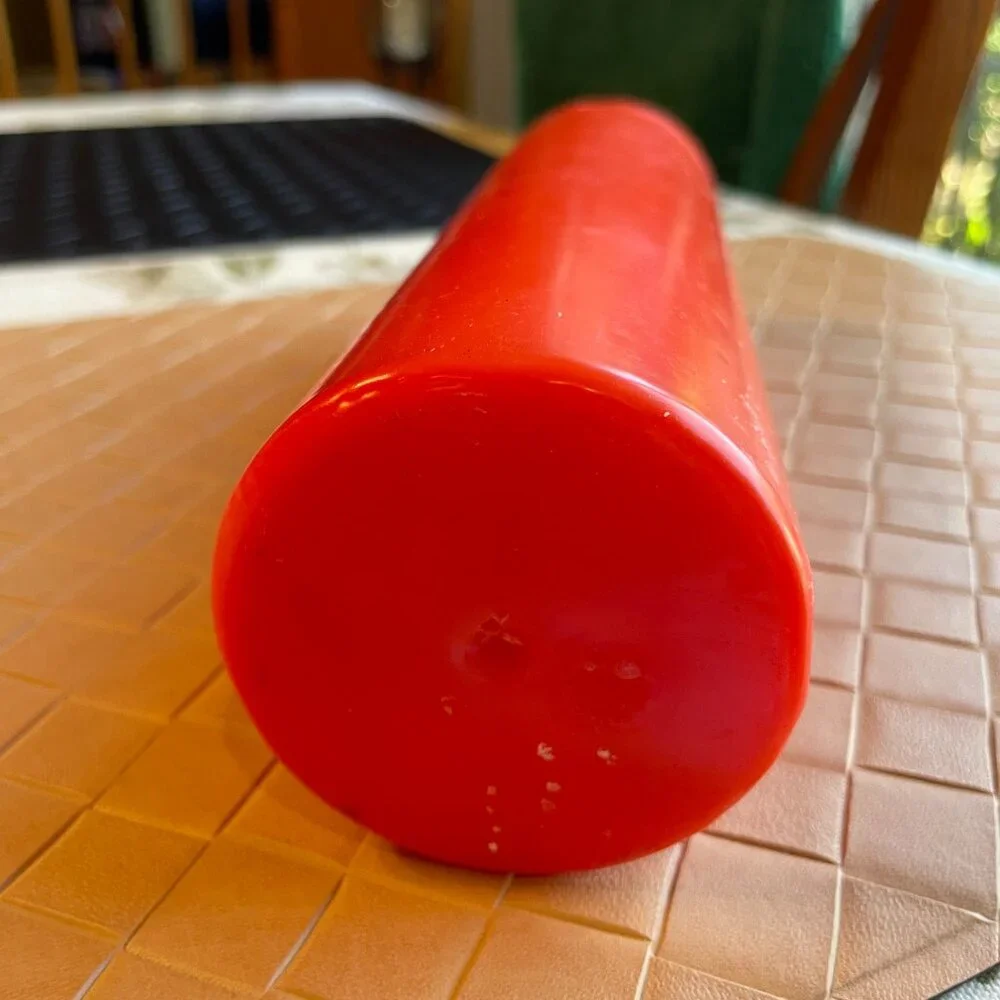 Richland Red Pillar Candle 9